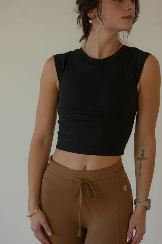 The Black Compression Tee